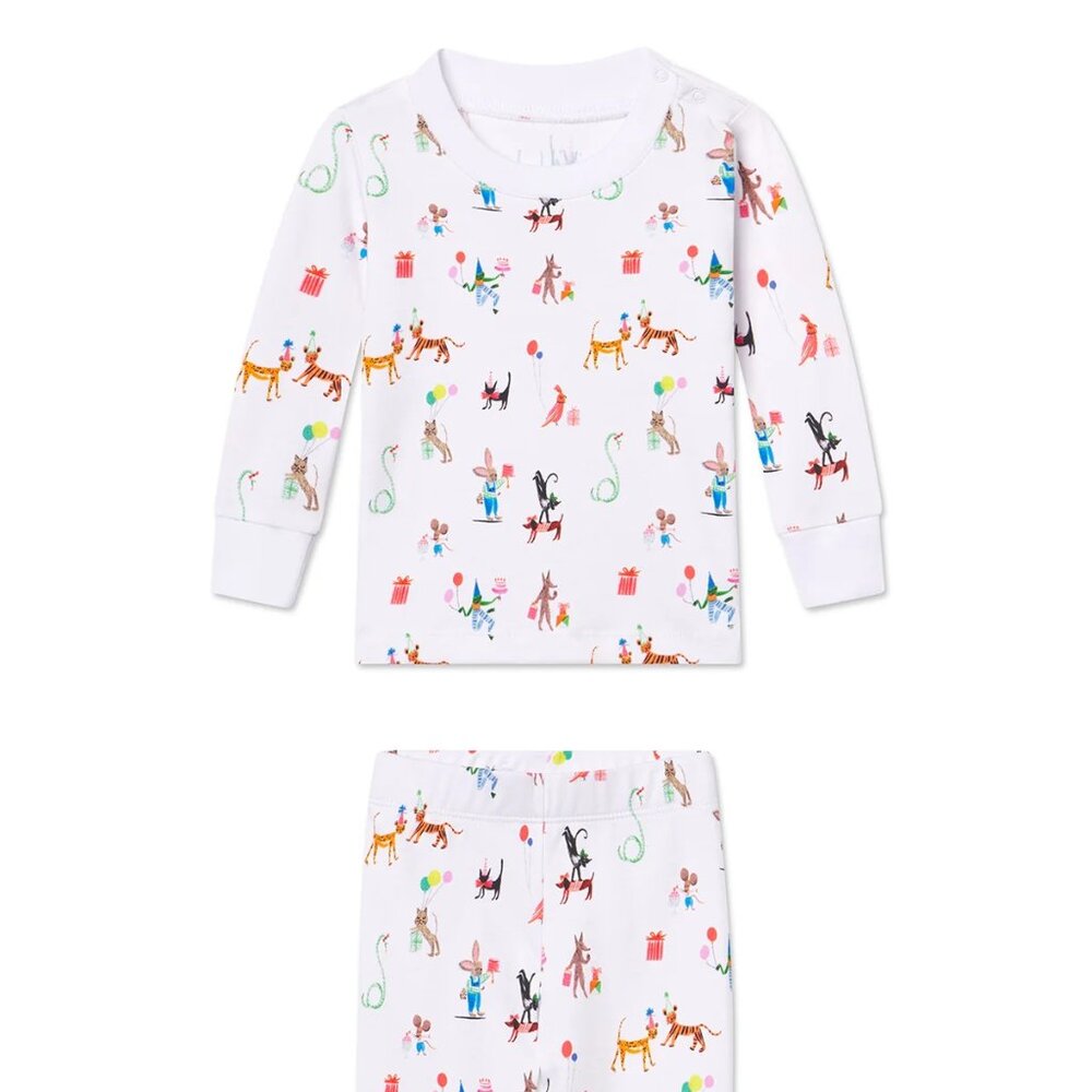 LAKE Kids Long-Long Set in Birthday Party Size 4